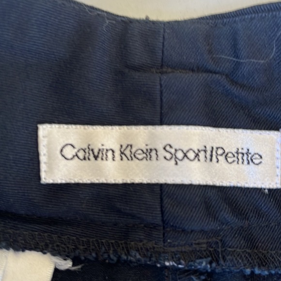 Vintage 80s Calvin Klein baggy pleated trousers - Picture 8 of 8